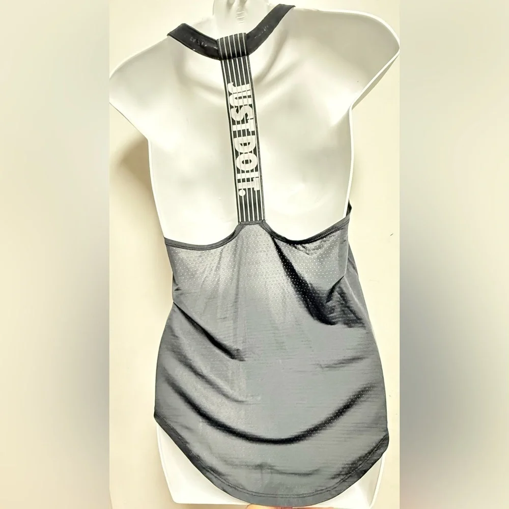 Nike Black 'Just Do It' Racerback Tank Size XS